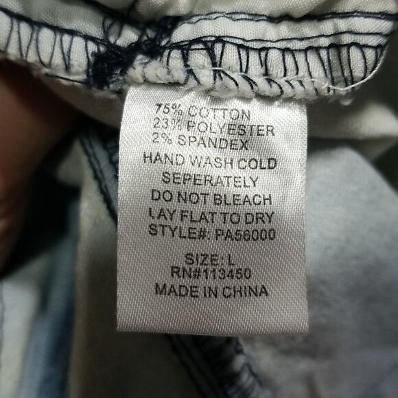 Lulumari Light Wash Embellished Jean Shorts - Picture 4 of 9